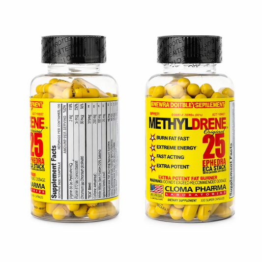 Cloma Methyldrene 25ephedra - 100 capsules