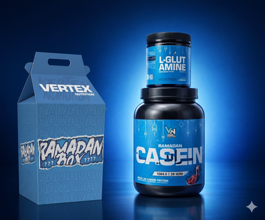 Casein Protein 1kG Vertex Nutrition plus Glutamine